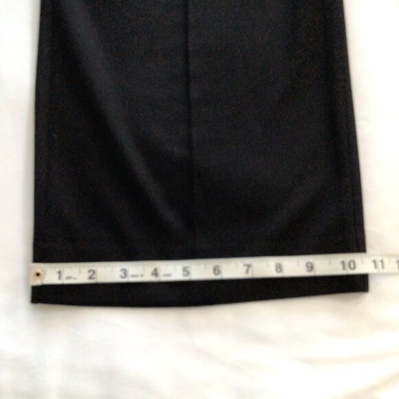 Halogen Pleated Wide Leg Trousers Black Sz 2 - Picture 7 of 9